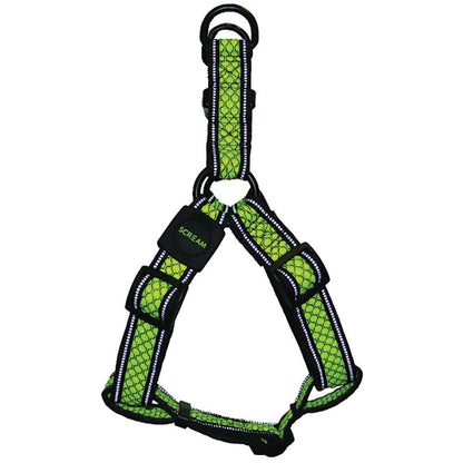 Scream Reflective Step-In Harness Pet Savers