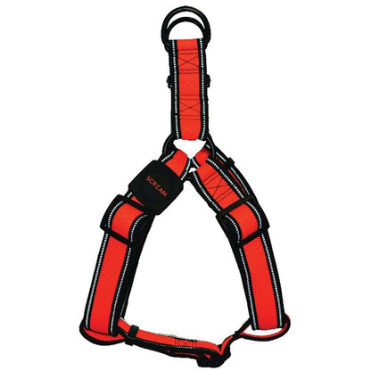 Scream Reflective Step-In Harness Pet Savers