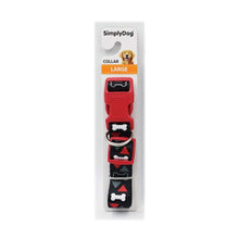 Simply DOG HEAT TRANSFER PATTERN COLLAR LARGE Pet Savers