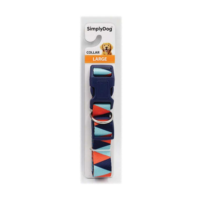 Simply DOG HEAT TRANSFER PATTERN COLLAR LARGE Pet Savers