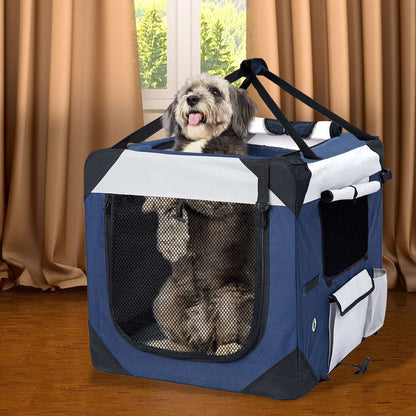 Pet Carrier Bag Dog Puppy Spacious Outdoor L Large-1910112962417397767