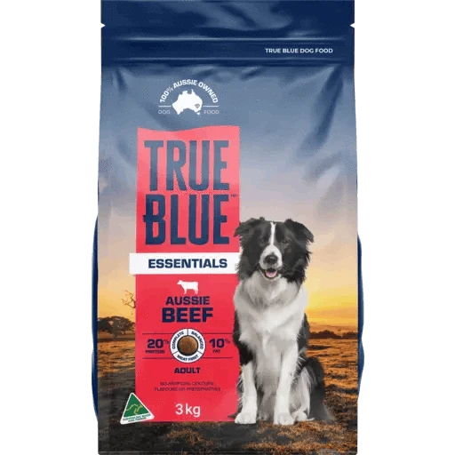 TRUE BLUE ESSENTIALS AUSSIE BEEF 3KG Pet Savers