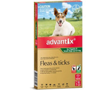 Advantix Dogs 6pk for Puppies & Small Dogs under 4kgs