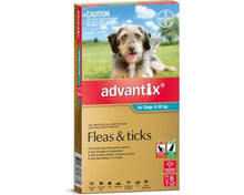 Advantix for Medium Dogs 6pk 4-10kg