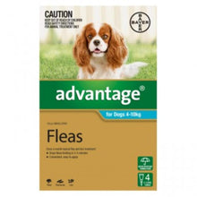 Advantage 4pk Dogs 4-10kg