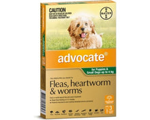 Advocate Dog under 4kg 3pk