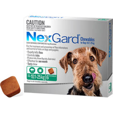 NexGard Chew Large (Green) 10.1-25kg 6pk