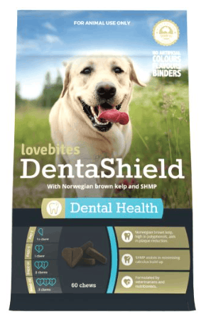 Vetafarm Lovebites Dentashield Chews 60pk Pet Savers