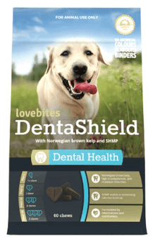 Vetafarm Lovebites Dentashield Chews 60pk Pet Savers