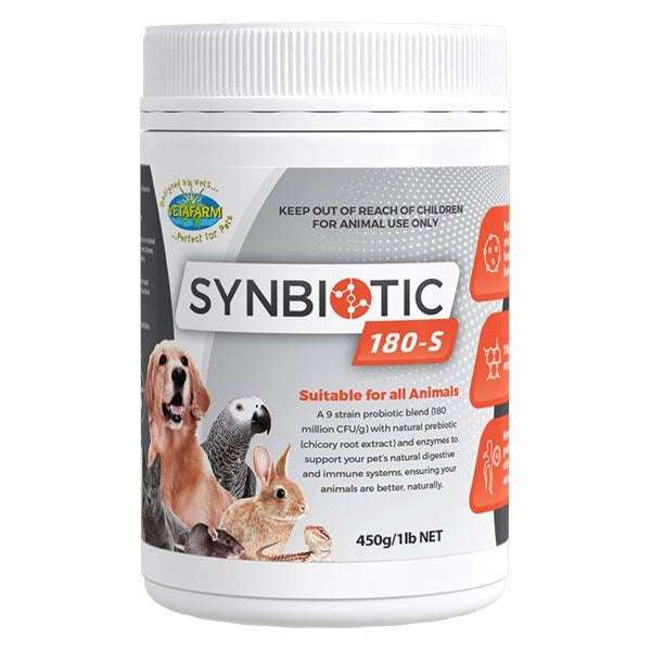 Vetafarm Synbiotic 180-S 450g Pet Savers