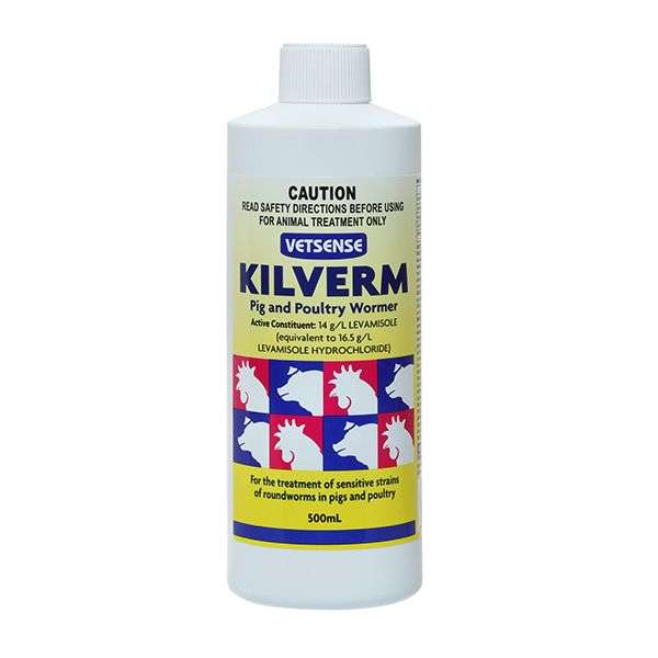 Vetsense Kilverm Pig & Poultry 500ml Pet Savers