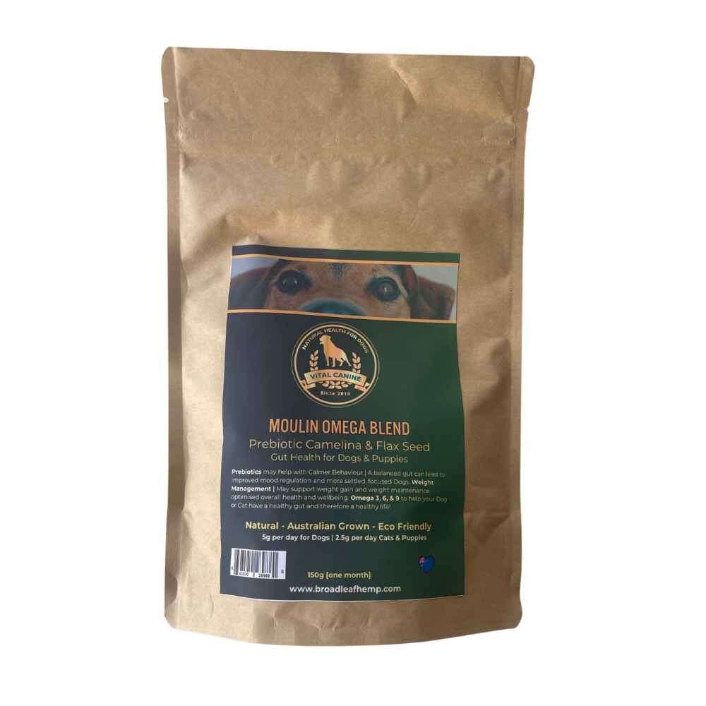 Vital Canine Prebiotic & Omega Supplement for Dogs 150g Pet Savers