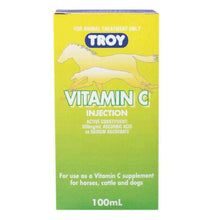 Vitamin C Injectable for Horses & Dogs 100ml Pet Savers