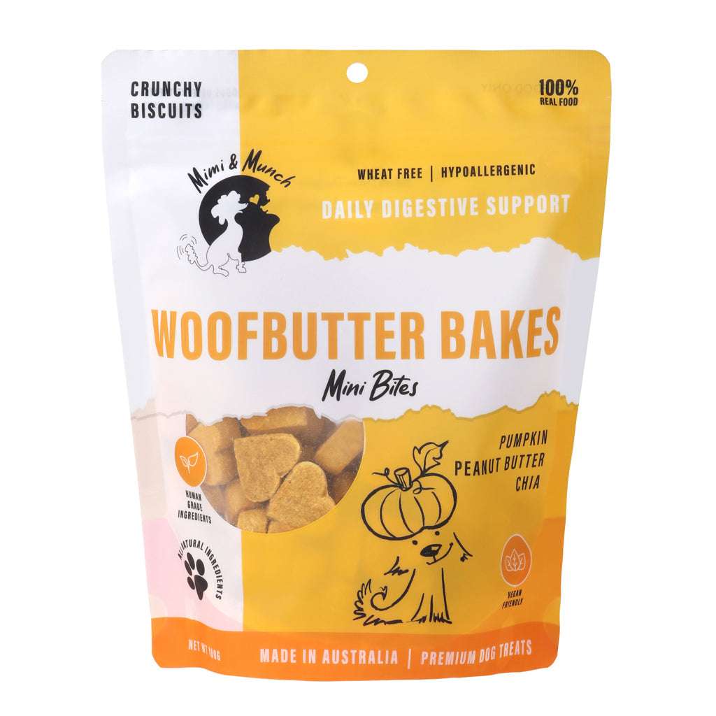 Woofbutter Bakes Natural Dog Treats - Mimi & Munch AU - Baked Treats