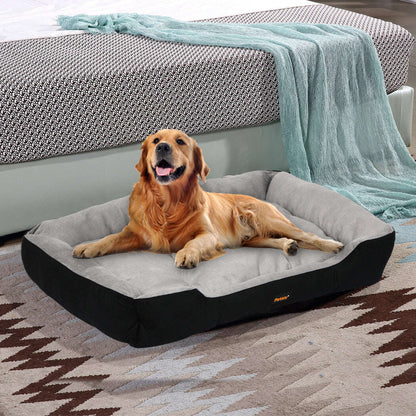 PaWz Pet Bed Dog Beds Bedding Mattress XL Black X-Large-1910112928900714503