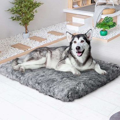 PaWz Dog Mat Pet Calming Bed Memory XL Charcoal X-Large-1910112464301854727