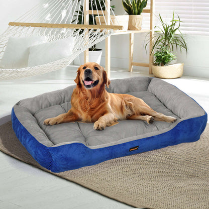 PaWz Pet Bed Dog Beds Bedding Mattress XL Navy X-Large-1910112929076875270