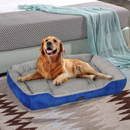 PaWz Pet Bed Dog Beds Bedding Mattress XL Navy X-Large-1910112929076875271