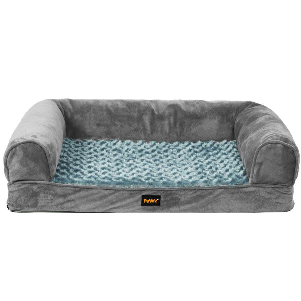 PaWz Pet Bed Sofa Dog Bedding Soft Warm XXL Grey XX-Large-1910112955874283521
