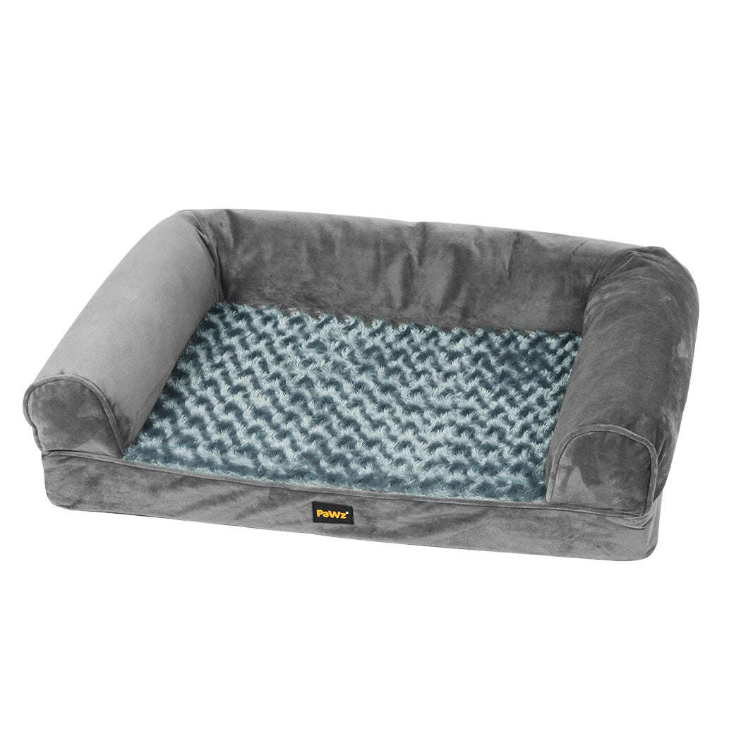 PaWz Pet Bed Sofa Dog Bedding Soft Warm XXL Grey XX-Large-1910112955874283520