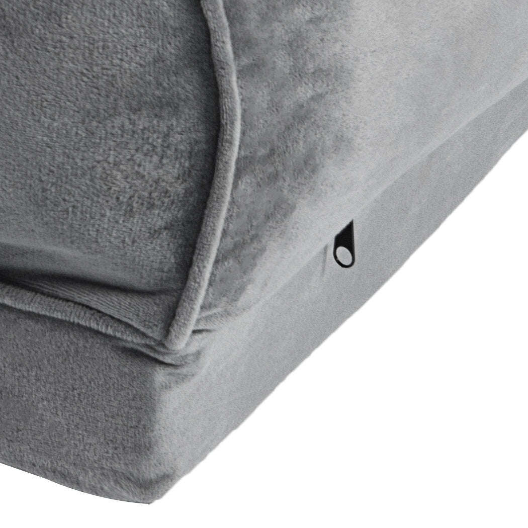 PaWz Pet Bed Sofa Dog Bedding Soft Warm XXL Grey XX-Large-1910112955874283524