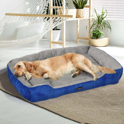 PaWz Pet Bed Dog Beds Bedding Mattress XXL Navy XX-Large-1910112929416613894