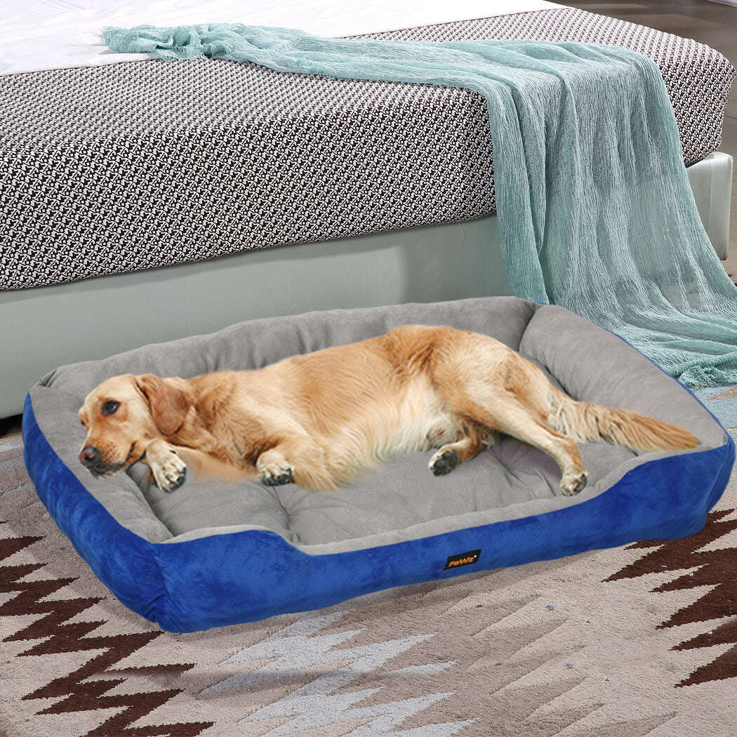 PaWz Pet Bed Dog Beds Bedding Mattress XXL Navy XX-Large-1910112929416613895